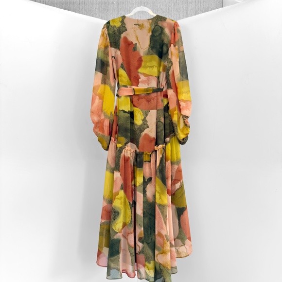 Anthropologie Multicolor Floral Maxi Dress - Picture 2 of 7